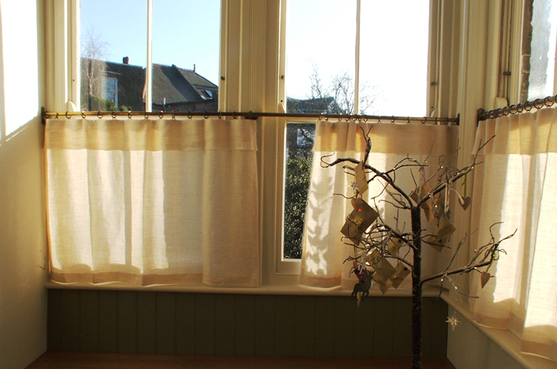 handmade bespoke linen curtains