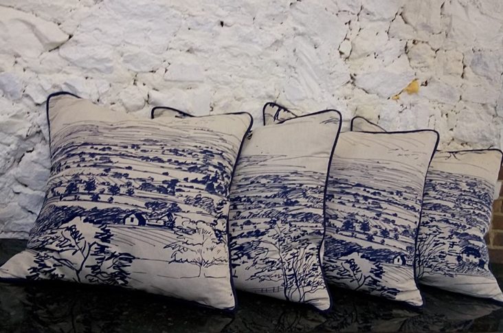 handmade bespoke large scatter cushions