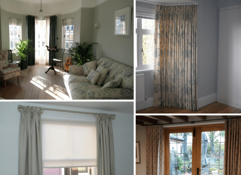 Handmade made to measure curtains-Dressing Rooms